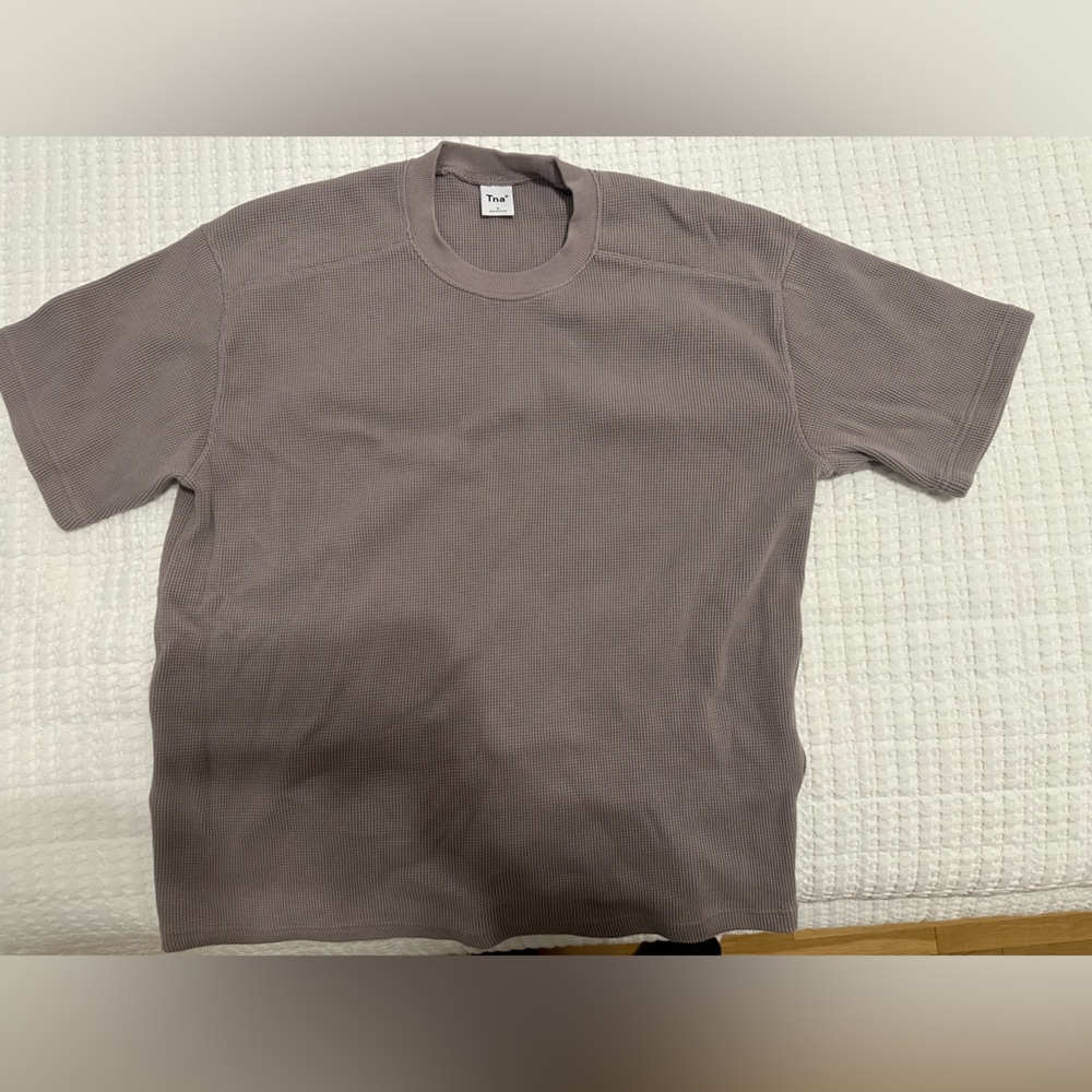 TNA waffle boxy T-shirt